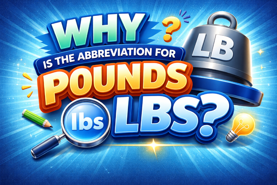 why is the abbreviation for pounds lbs